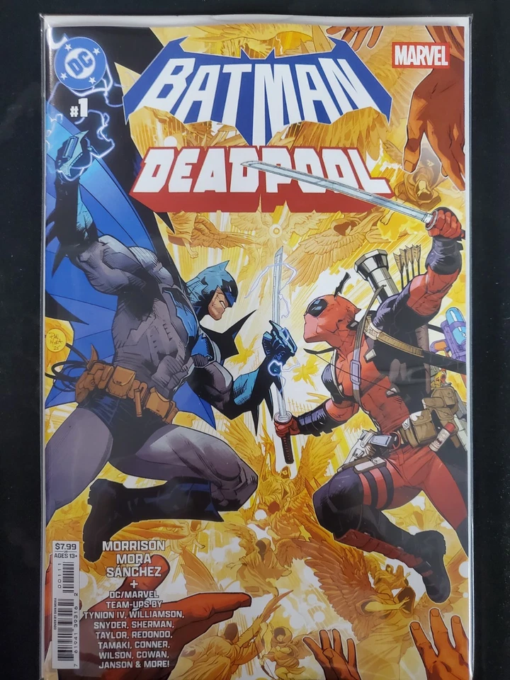 Cómics de Batman Deadpool #1 DC Marvel 2025 en estado bastante bueno/casi nuevo Foto 1 de 1