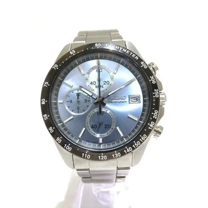Seiko 8T67-00C0 Quartz Watch Wristwatch Free Shipping [Used] - Picture 1 of 9