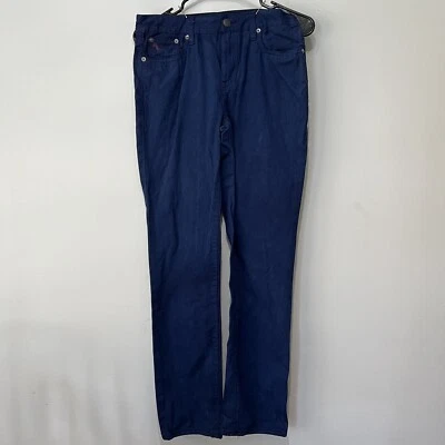 Pantalones Polo Ralph Lauren Jóvenes Niños Azul Marino Pierna Recta Chino Denim Talla 16 Foto 1 de 4