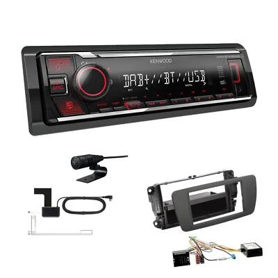 Kenwood KMM-BT408DAB Autoradio Bluetooth für Seat Ibiza IV Ibiza IV ST Canbus - Bild 1 von 4