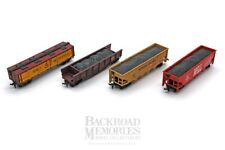 Lot of Vtg (1970-80s) LOOSE 42' Freight Car (HO) Plastic Models (4), by Various