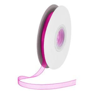 50 Yards Organza Ribbon 3/8" Dark Red Chiffon Ribbon for Flower Decoration - Picture 1 of 7