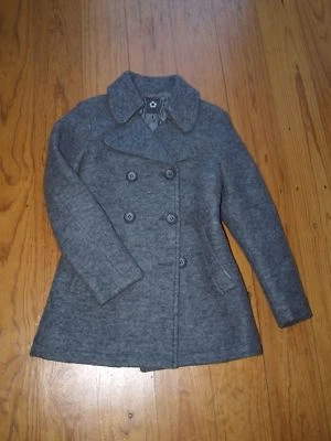 Mantel (Gaban) aus Filz, gefüttert in Gr.36 - Bild 1 von 3