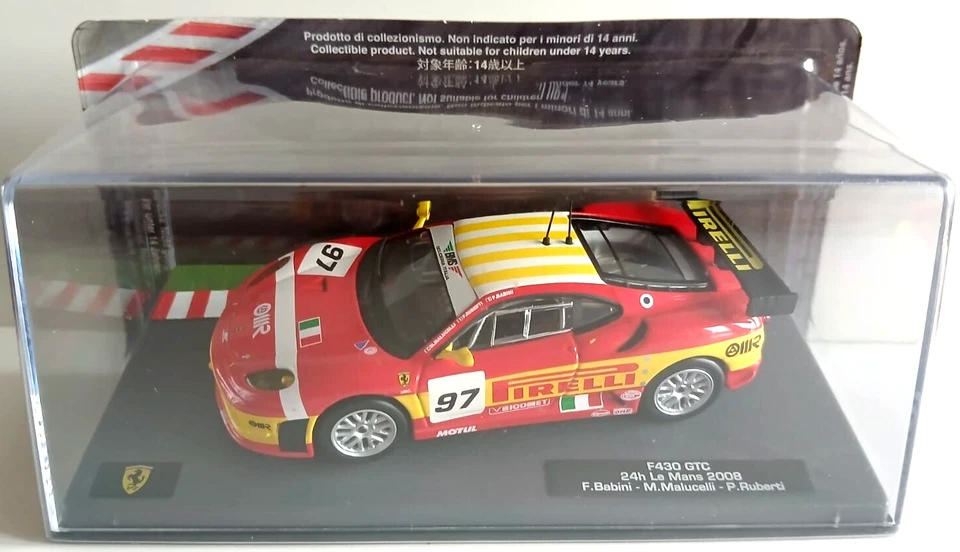 DIE CAST - F430 GTC 24h Le Mans 2008 F.Babini - 143 [#04] - Immagine 1 di 1