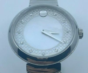 $1,495 MOVADO Myla White Dial Ladies Watch 0607044 - Picture 1 of 5