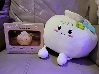 Mimicoco Moodlight 4 BAO em vaporizador luz branca quente com pelúcia Dia dos Namorados  - Imagem 1 de 4