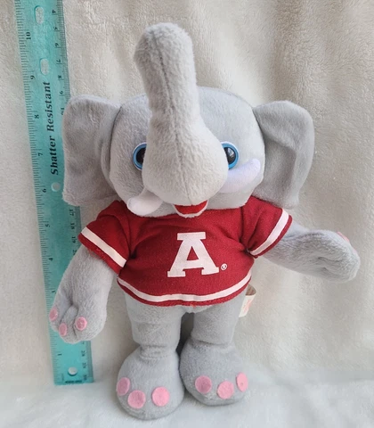 Alabama Big Al Campus Critters 9" Plush Elephant Mascot College Football Collect Cover