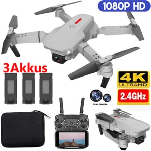 Drohne mit Kameras 4K 360° Hindernisvermeidung Dual-Kamera Faltbar RC Quadcopter - Bild 1 von 21