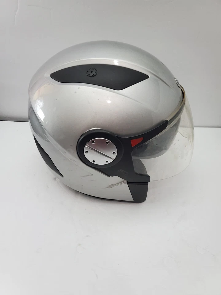 Casco híbrido Givi ST-1 cara abierta plateado talla L 50 - usado Foto 1 de 4