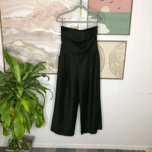 Lord & Taylor 424 Fifth Women's Solid Sleeveless Jumpsuit Pants Green Size 10 - Picture 1 of 6