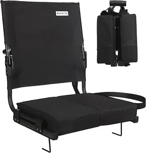 Stadium Seats for Bleachers with Back Support Wide, Portable Bleacher Chairs wit - Picture 1 of 9