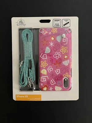 Disney Parks D-Tech XR iPhone Case Mad Hatter Teacup Wallet/2 Card Slots + Strap - Image 1 of 2