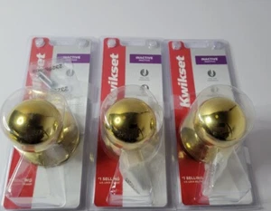 3-Kwikset 94880-365, Tylo Inactive Dummy Knob, Gold Chrome. - Picture 1 of 7