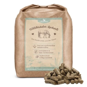 Wildkräuter Leckerli für Pferde, Getreidefrei & ohne Zuckerzusatz, 13 kg, ø10 mm - Bild 1 von 5