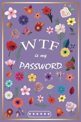 Password book: Password notebook, internet password book, password organizer, p - Image 1 of 2