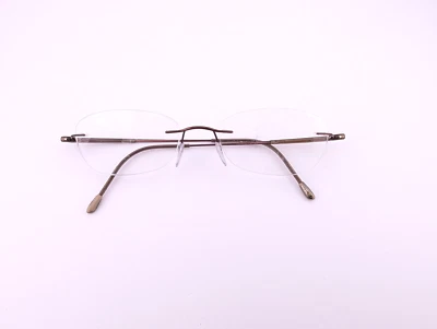 Gafas Silhouette, solo monturas, marrón/arena, titanio, Austria Foto 1 de 4