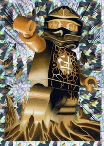 Lego ninjago Legacy Pegatinas Número Núm 62 Meister Der Erde : Cole! Holo - Picture 1 of 1