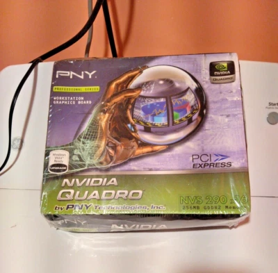 PNY NVIDIA Quadro NVS 290 256 MB DDR2 SDRAM PCI Express... - Image 1 of 4