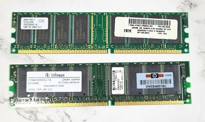 2 x RAM 256MB DDR 266 MHz - Image 1 of 4