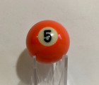 Miniature Pool Ball Small Billiards 1 -1/2" Pocket Size Single ~ Five Ball Only $4.99 on eBay