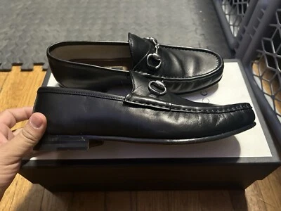 Mocasín de cuero para hombre GUCCI talla 8 Foto 1 de 4