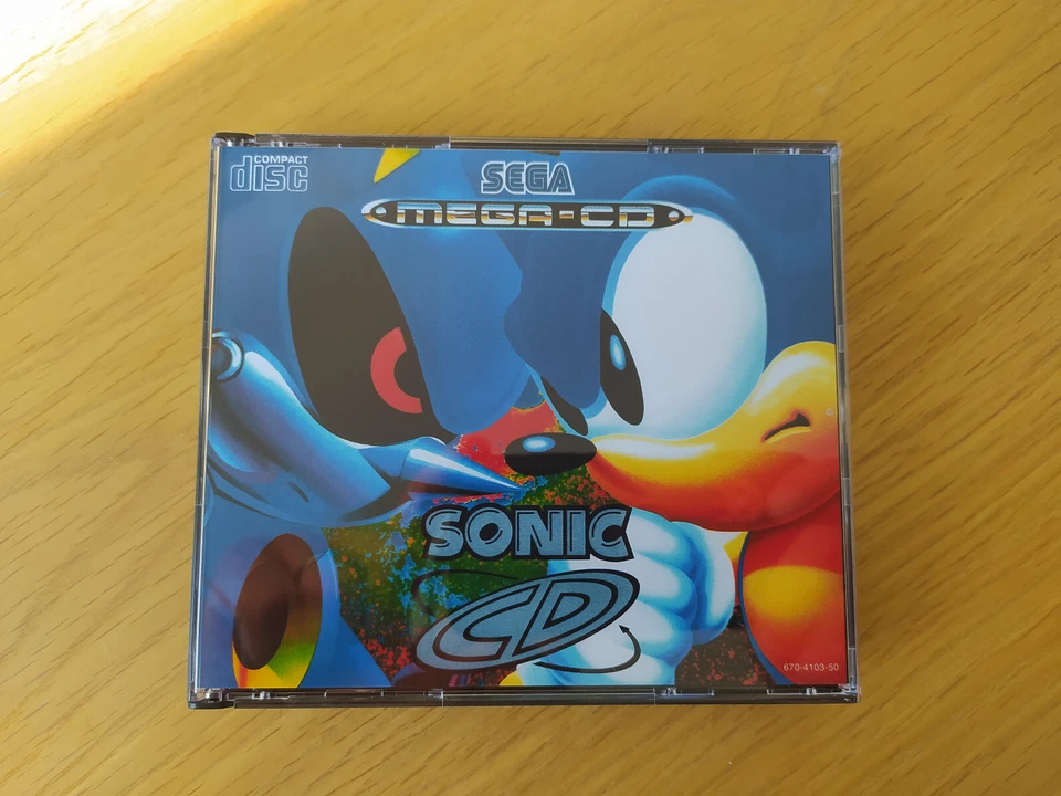 Sonic CD repro Sega Mega-CD PAL Boîtier + Disque Mega CD - Photo 1/4