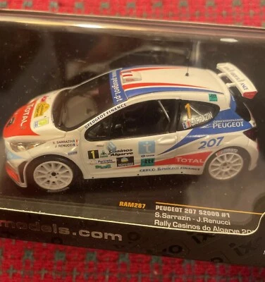 IXO Modelos RAM287 Peugeot 207 S2000 Rally Casinos 1:43 Sin abrir Foto 1 de 4