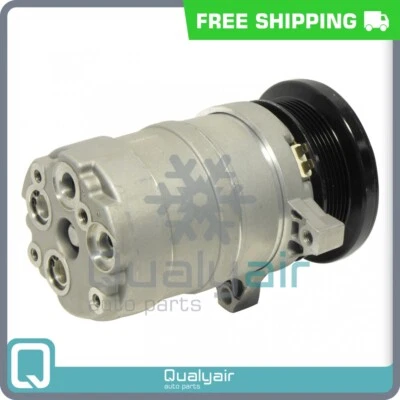 AC Compressor HD6 fits Chevrolet G10, G20, G30 / GMC G1500, G2500, G3500 QR - Image 1 of 4