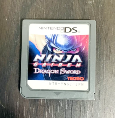 Ninja Gaiden Dragon Sword Nintendo DS 2008 Tecmo Japanese Version NTR-YNGJ-JPN - Image 1 of 4