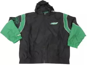 1993 New York Jets Herren Mitchell & Ness durchgehender Reißverschluss gefütterte Seitenlinie Jacke $ 175 - Bild 1 von 13