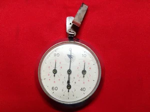 ZARIA Zarja Zarya Vintage Soviet Mechanical Pedometer made in USSR in 1970s - Picture 1 of 4