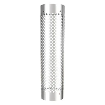 United Pacific 21245 Exhaust Muffler Shield, 48", Stainless, Fits 10" Exhaust Foto 1 de 3