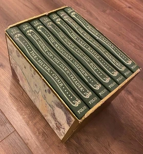 CS Lewis Chronicles of Narnia 7-Book Folio Society 1996 Collection - Picture 1 of 9