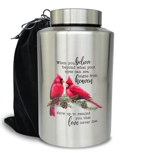 220 Lbs Large Cremation Urn for Adult Human Ashes Decorative Urn for Male Femal - Picture 1 of 6