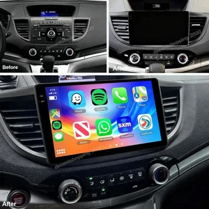 For Honda CRV 2012-2016 Android 15 Apple Carplay Car Stereo Radio GPS Navi - Picture 1 of 14