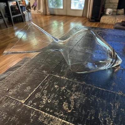 Fabulous Large RIEDEL Handmade Tyrol Clear Crystal Decanter - Image 1 of 4