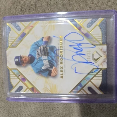 2025 Topps Diamond Icons Alex Rodriguez ON CARD AUTO 20/25 Mariners - Image 1 of 2