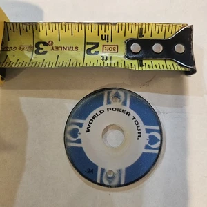 STERN WORLD POKER TOUR PINBALL PROMO PLASTIC NOS   - Picture 1 of 1