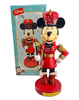 NIB DISNEY Kurt Adler MINNIE MOUSE Nutcracker Marching Band Majorette Christmas - Image 1 of 4