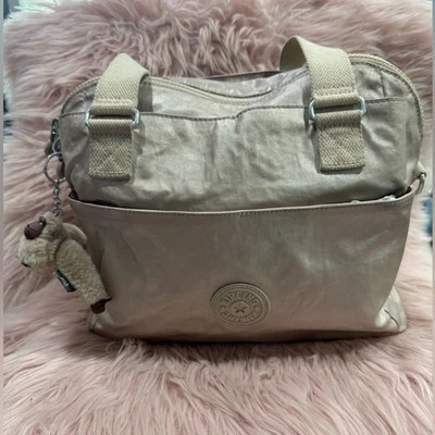 Kipling米色单肩包 — 第 1/4 张图片