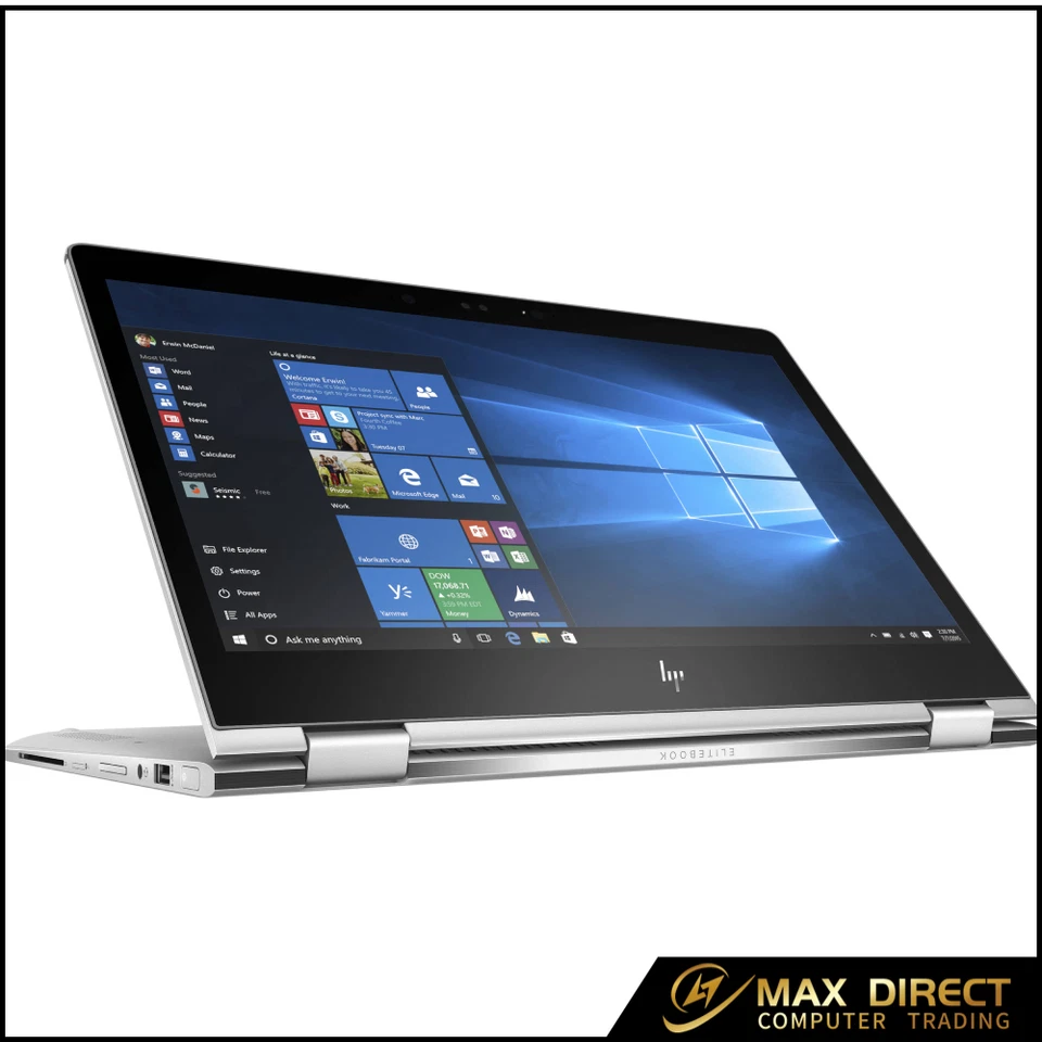 HP EliteBook x360 1030 G2 13.3" Touch 2-in-1 Laptop i7-7600U 16GB 512GB Win10P - image 1 of 4