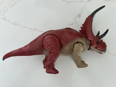 Jurassic World Wild Roar Dino Trackers Diabloceratops Figure - Image 1 of 4