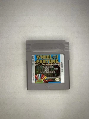 Wheel of Fortune Nintendo GameBoy Game Boy Authentic - Cleaned & Tested - Image 1 of 4
