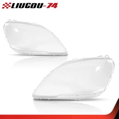 Headlight Lens Covers Left & Right Fit For Mercedes-Benz W164 ML-Class 2009-2011 Foto 1 de 4