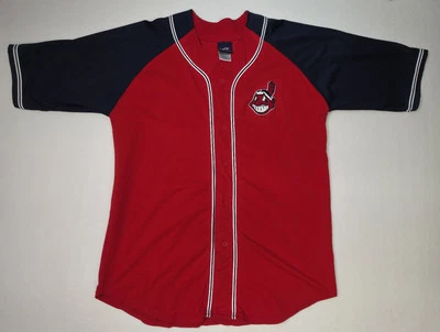 VTG Cleveland Guardians Indians Chief Wahoo Jersey Mens XL Pro Players - Image 1 of 4