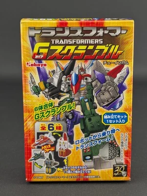 Transformers Kabaya Gum Gaia Scramble Box 4 SEALED Takara G1 Model Kit - Image 1 of 4