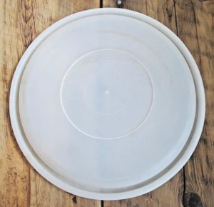 Vintage PackerWare Ersatzdeckel 13" Packer Ware dicker schwerer Kunststoff durchsichtig - Bild 1 von 6