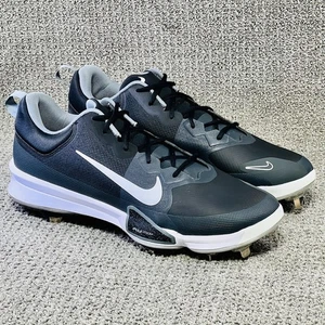 Nike Force Zoom Trout 9 Baseball Cleats Spikes Black FB2907-001 Men's Size 16 - Picture 1 of 8