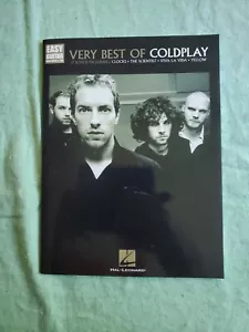 Very Best of Coldplay Easy Guitar With Notes and Tab Hal Leonard Sheet Music - Picture 1 of 2