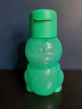 Tupperware Flip Top Eco Water Bottle green Dinosaur